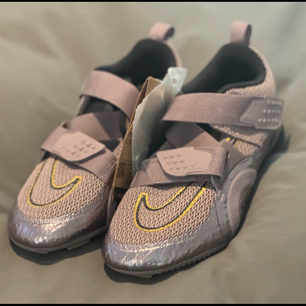 NIKE NWT SuperRep Cycle 2 Next Nature Premium Shoes - Purple Metallic Size 7.5